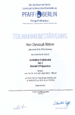Christoph Rittner Curriculum Endodontie